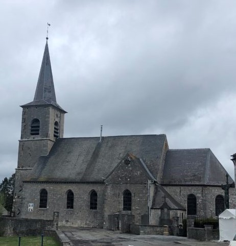 Le marbre de Rance : matériau de prédilection dans l’église Sainte-Aldegonde